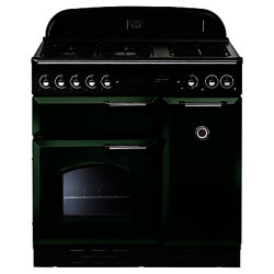 Rangemaster Classic 90 Gas Range Cooker Racing Green